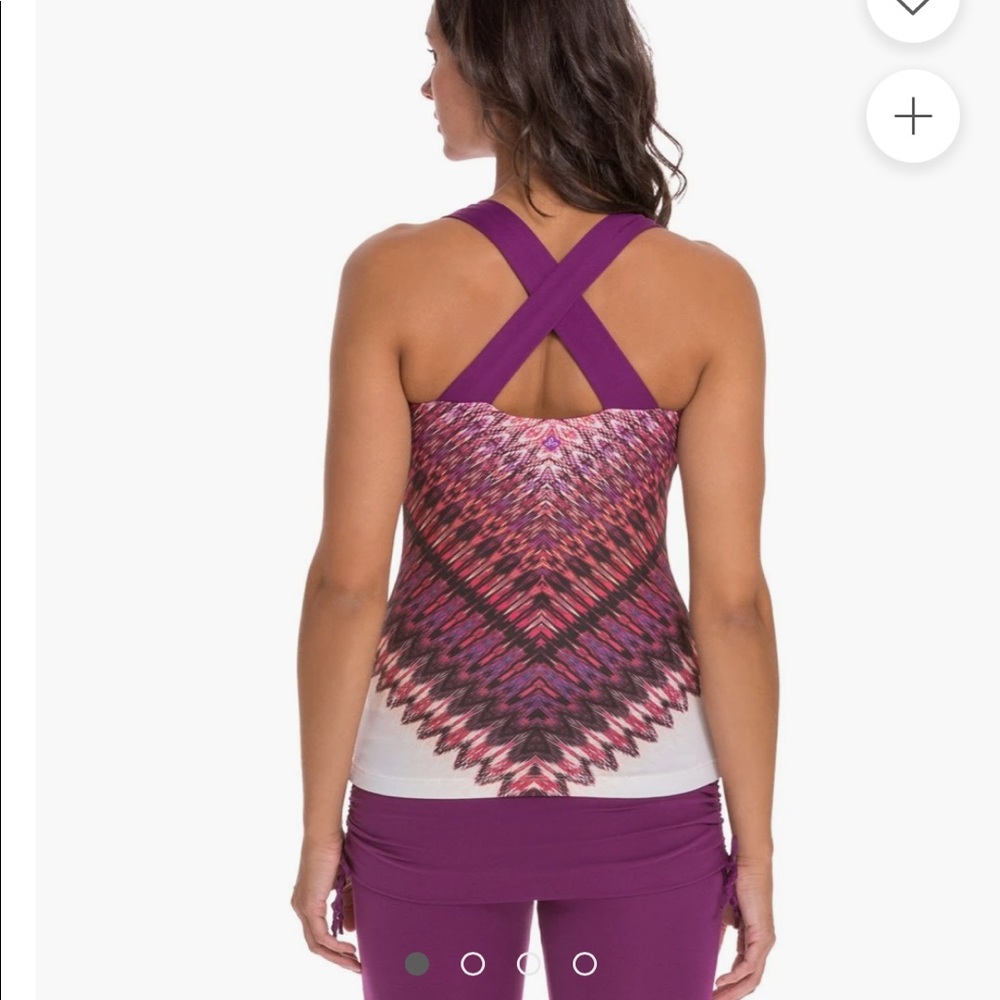 PRANA XS Phoebe Workout Tank EUC